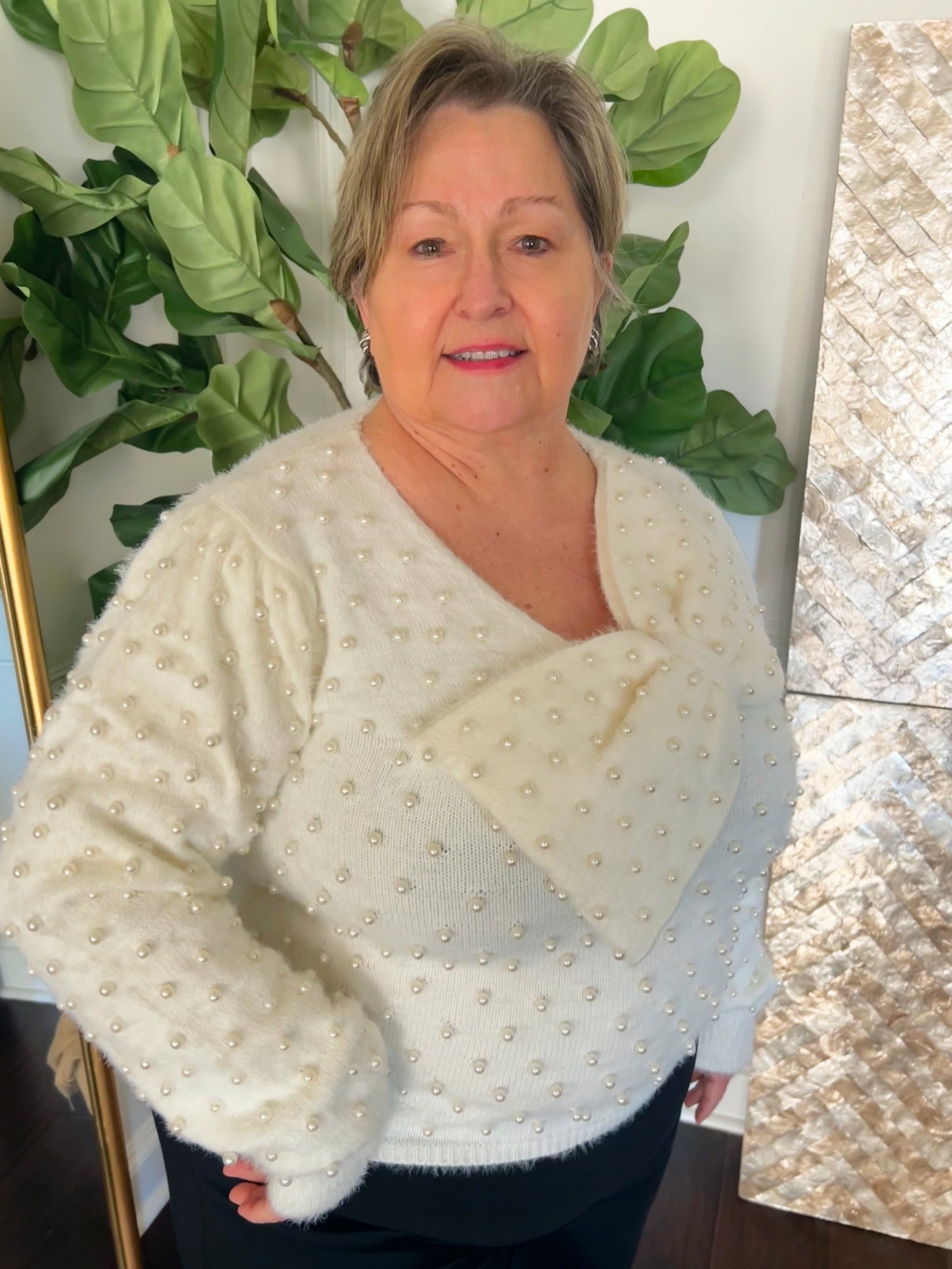 Priscilla Pearl Sweater