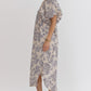 Diana Toile puff sleeve dress