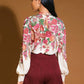 Seraphina floral blouse