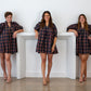 Payton Plaid mini dress