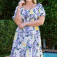 Naomi floral curvy dress