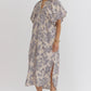 Diana Toile puff sleeve dress