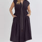 Melissa Midi/Maxi Black Dress