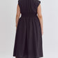 Melissa Midi/Maxi Black Dress