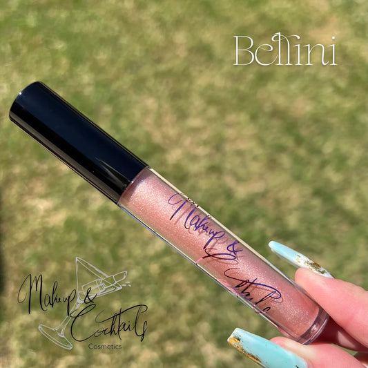Make Up and Cocktails Lip Gloss- Bellini