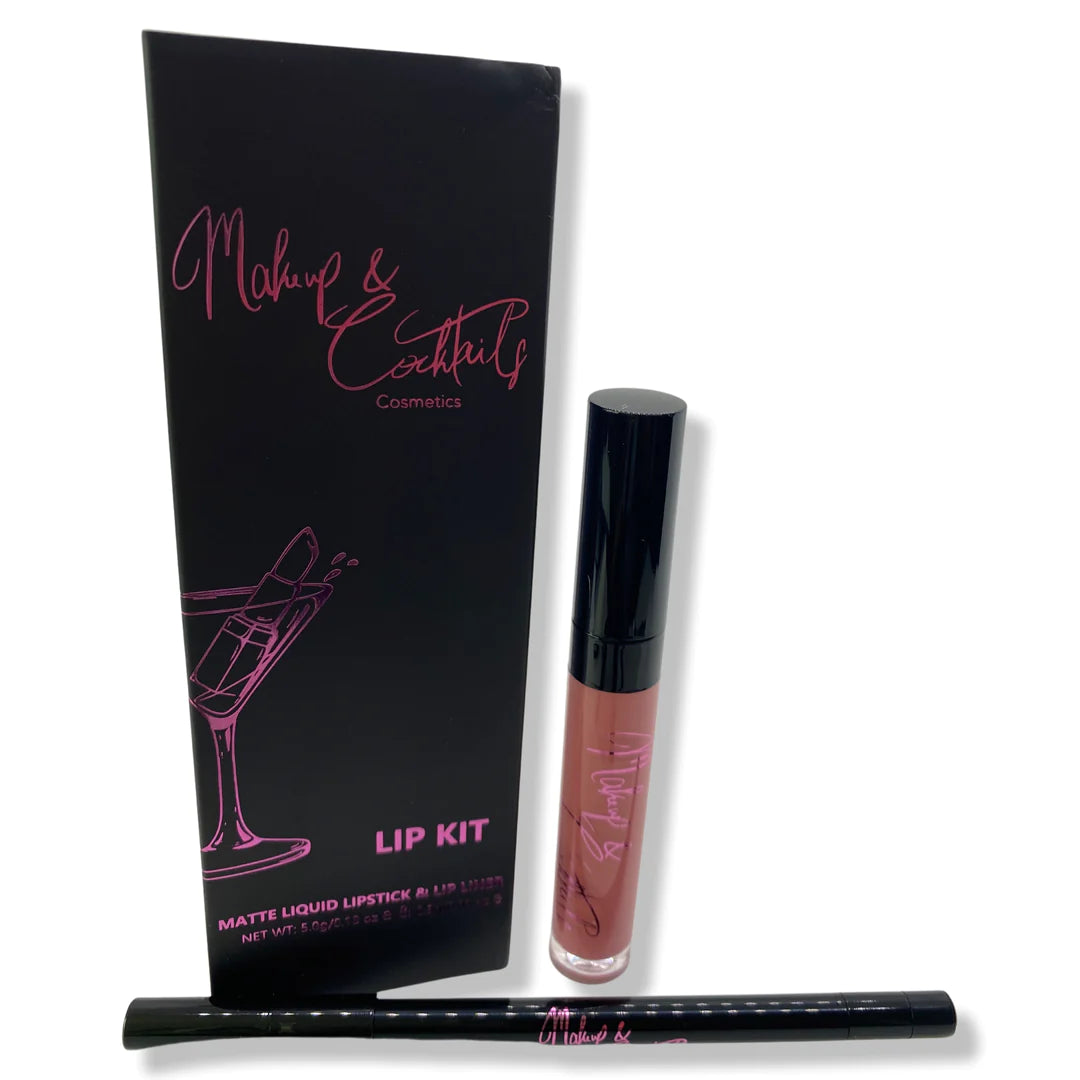 Make Up and Cocktails Lip Kit- Gin and Tonic