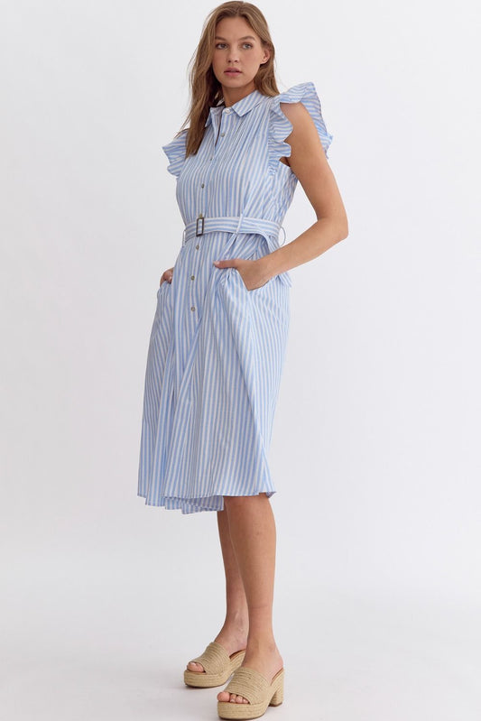 Sloane Classic Striped Dress
