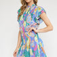 Frankie floral print dress- Lavender