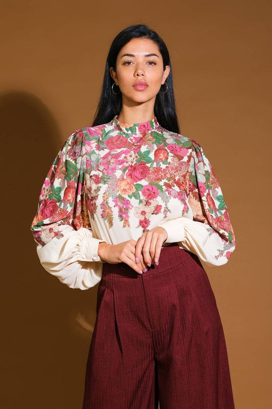 Seraphina floral blouse