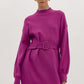 Stevie Violet Sweater Dress