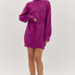 Stevie Violet Sweater Dress