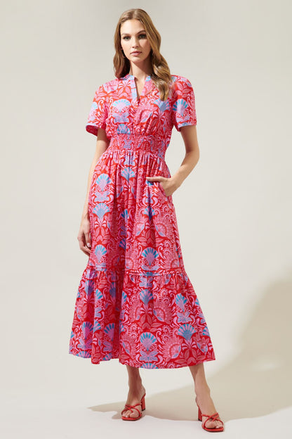 Wren Poplin Maxi Dress