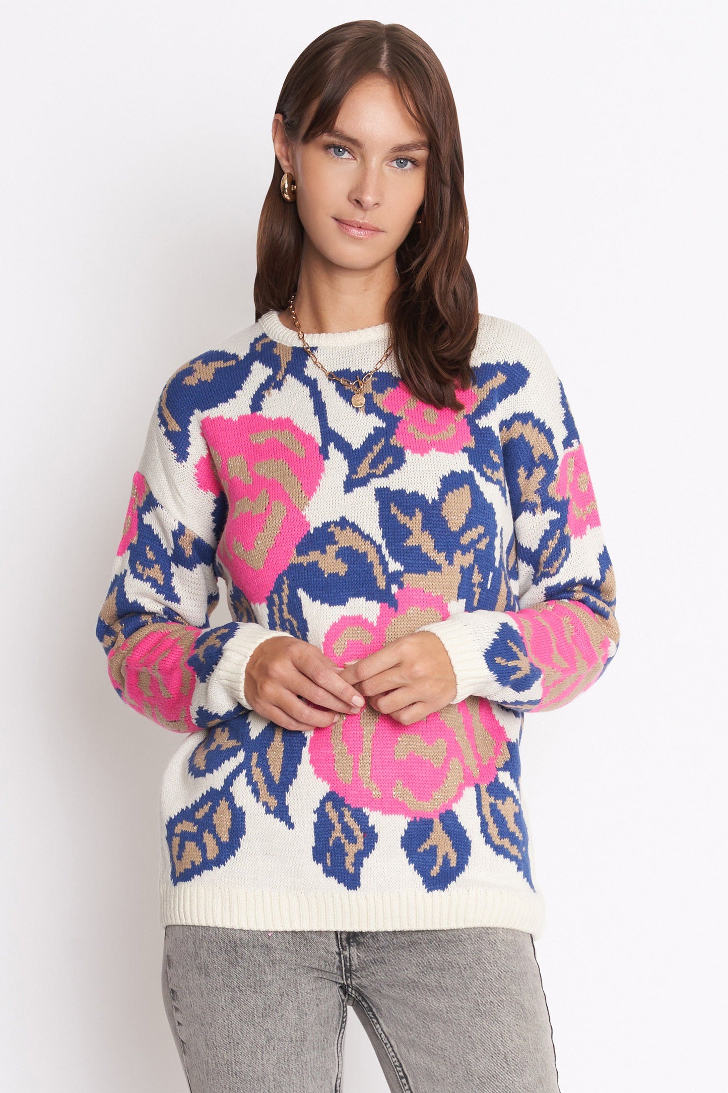 Calla Floral sweater